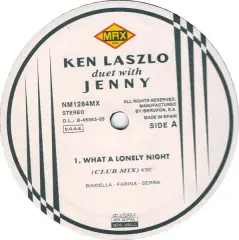 Carátula de What A Lonely Night