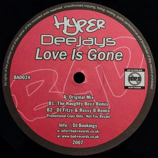 Love Is Gone