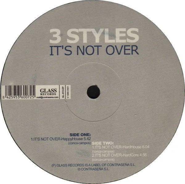 3 Styles – It's Not Over