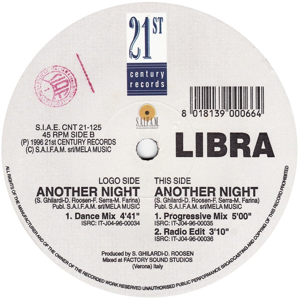 Libra - Another Night